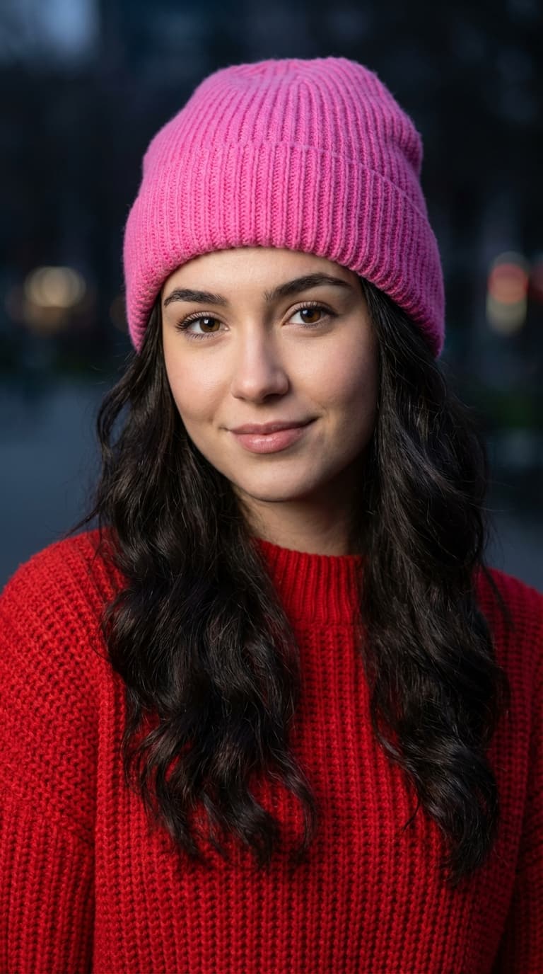 Portrait example generated with Cinema Studio